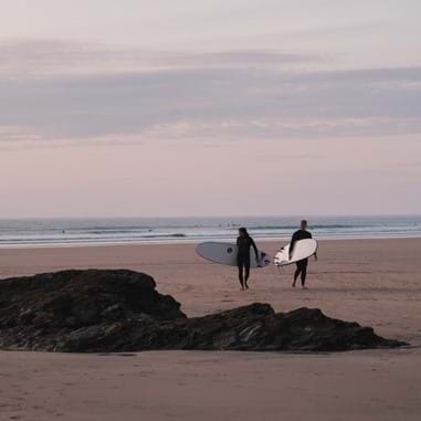 Fistral Beach in Newquay, Cornwall