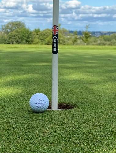 The Headland golf ball
