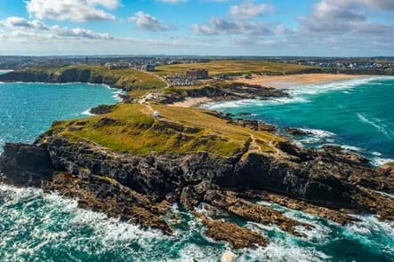 Towan Headland Coast Path Near Fistral Beach