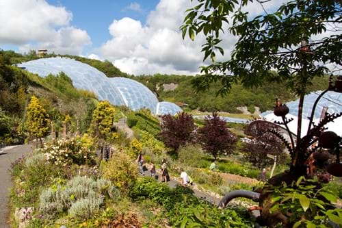 The Eden Project in Cornwall